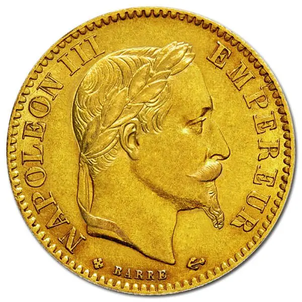 10 francs or napoléon III qualité SUP