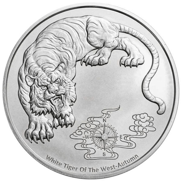 1 oz tigre blanc four guardians 2023