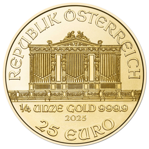 1/4 oz philharmonique 2025 – Image 2