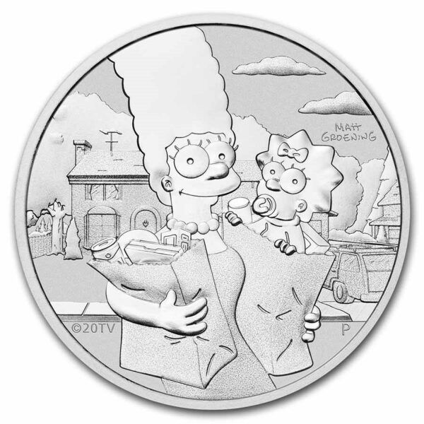 1 oz simpsons marge et maggie 2021