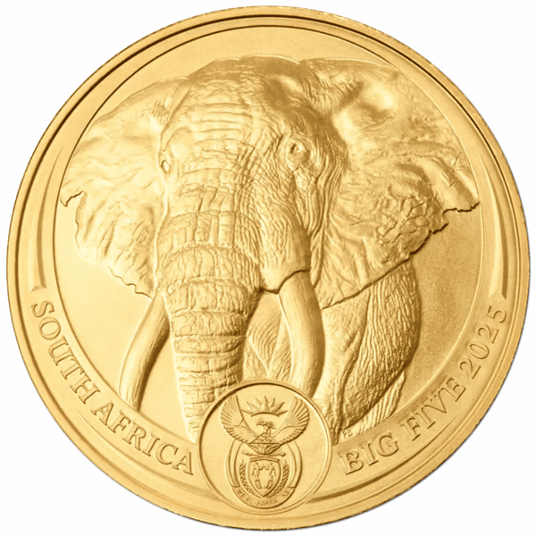 1 oz big 5 éléphant 2025