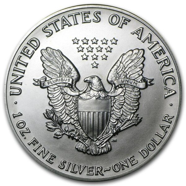 1 oz silver eagle 1992 – Image 2