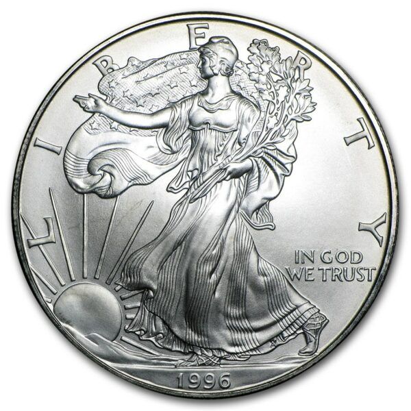 1 oz silver eagle 1996