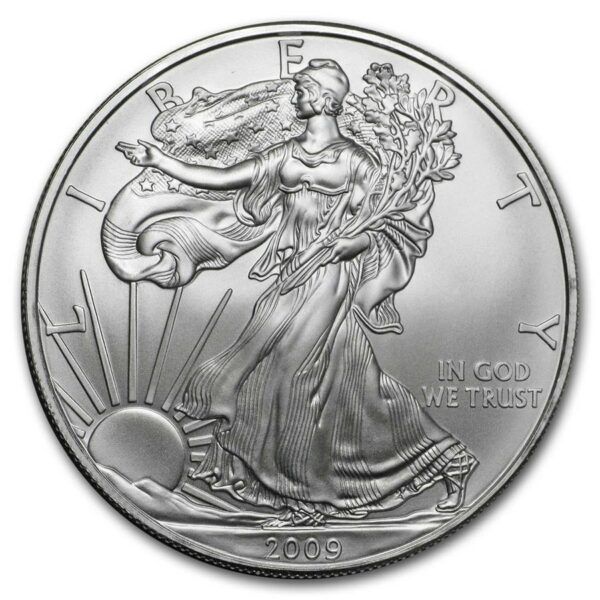 1 oz silver eagle 2009