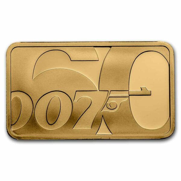 1 oz 60 ans james bond 2022