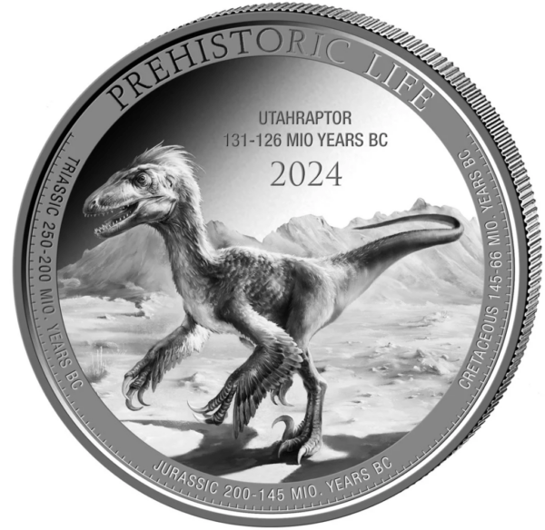 1 oz utahraptor 2024