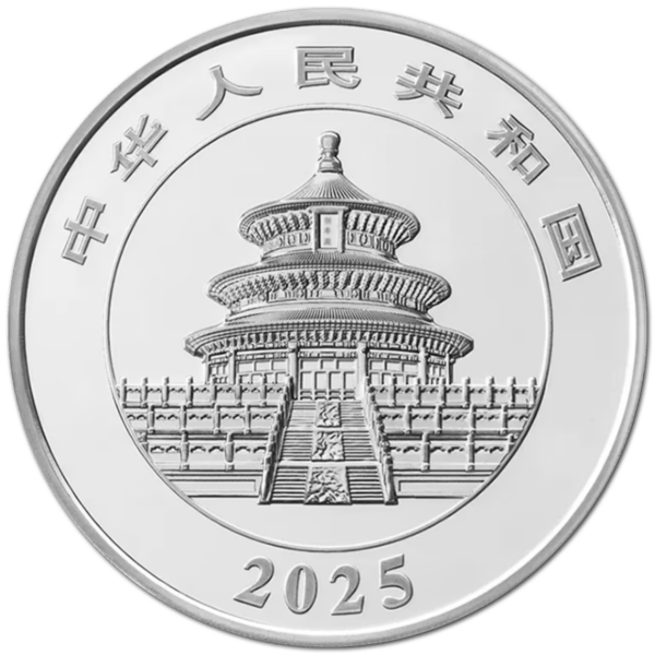 300 yuan panda 2025 1 kg proof – Image 2