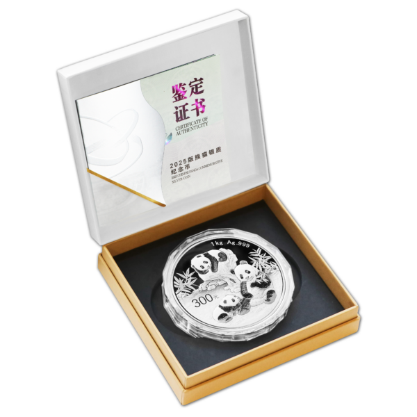 300 yuan panda 2025 1 kg proof – Image 3